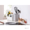 CAINZ Kitchen Tool Stand with Tray, Light Gray
