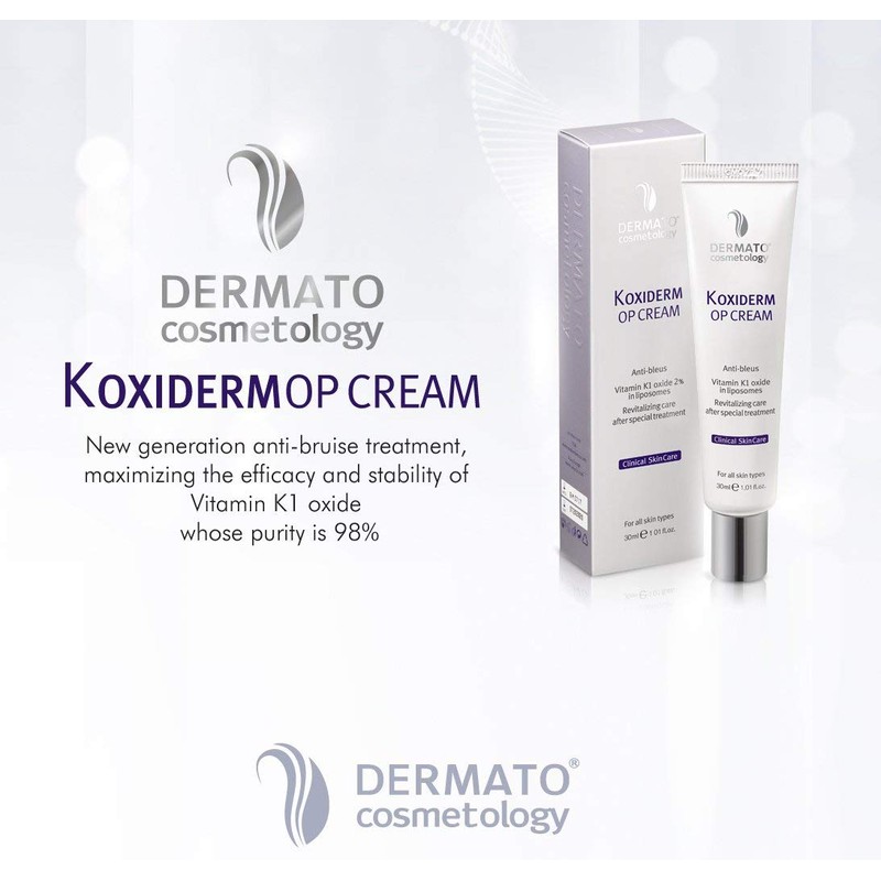 Vitamin K1 Oxiderm Cream, Minimizing Appearance of Scars, Dark Eye