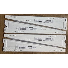 IKEA LOT OF 4 - Ikea BOAXEL Bracket white 15 ¾" 604.487.33
