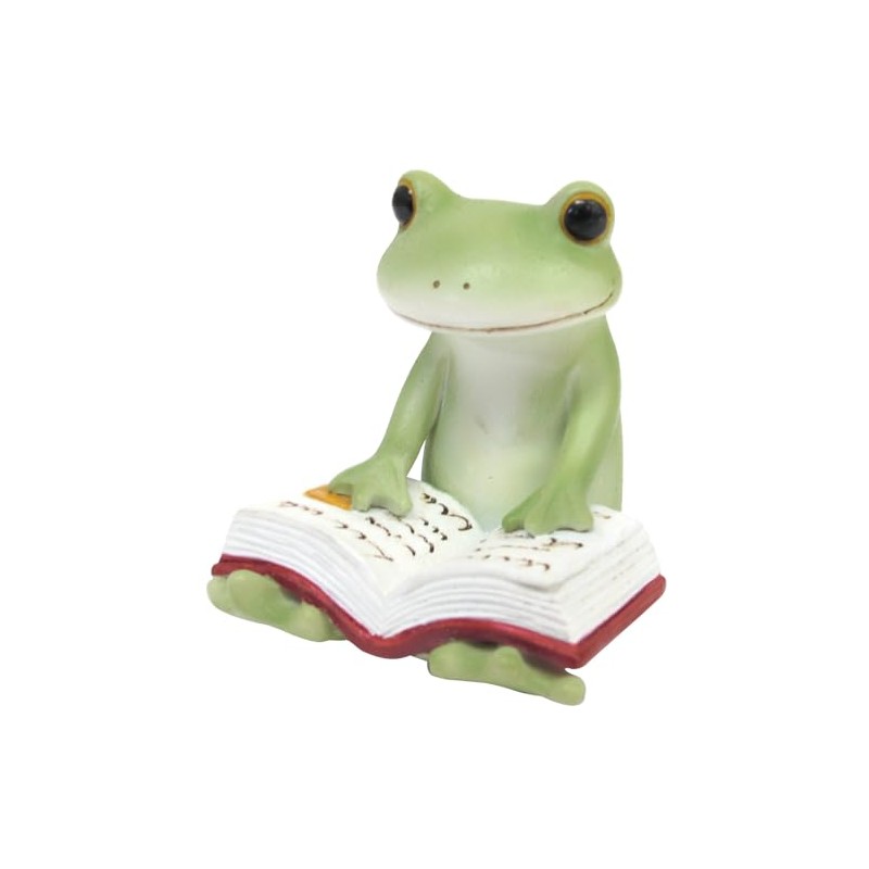 Daikai Copeau 71734 Reading Frog, 1.5 x 1.54 x 1.69