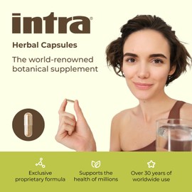 Intra Lifestyles Capsules - Herbal Supplement for Immune Support, Detox, Digestive & Cardiovascular Health – 23 Botanical Extracts – Made in Canada – 64 Capsules