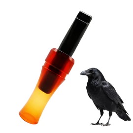 Gyinere 1pcs Crow Call,Whistle,Raven Portable Crow Luring Whistle, Decoying Imitation Hunting Whistles,Crow Whistle,for Outdoor, Beginners, Professional,an Ideal Gift for Nature Lovers and Beginners.