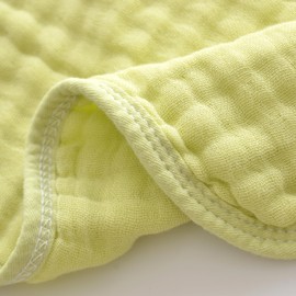 MUKIN Baby Washcloths, Soft Absorbent Cotton Burp Cloths, Burping Cloth for Newborn Sensitive Skin,12x12 inches, 6 Pack (Blue,Green,Purple)