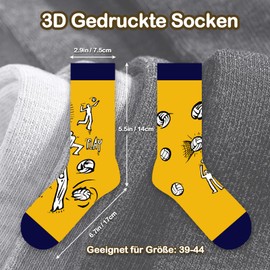 Pcuntslo Funny Socks for Men, Funny Gifts, Women's Odd Socks, Badminton