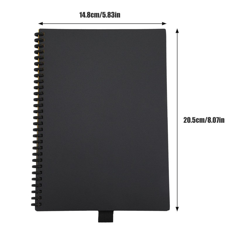 Smart Reusable Erasable Notebook with Pen for Writing Drawing Support