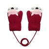 Warm Knitted Mittens for Toddlers Cute Cartoon Winter Gloves Full