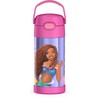 THERMOS FUNTAINER - Botella de pajita para niños, de acero