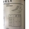 UNKNOWN (QTY 1) 4-Hole 30° Open Corner Angle for Unistrut