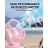 TUNISE Clip on Fan, USB Fan with 3 Speeds 4.5m/s,