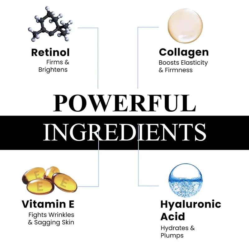SHUIHEZHIMU Advanced Corrective Moisturiser, Age-Defying Solution with 2.5% Retinol, 10%