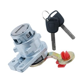 Aynaxcol Door Lock Cylinder 72181-SDA-A11 Left Driver Side with 2 Keys Replacement for Honda Accord EX LX 2.4L 3.0L 2003-2007 Replacement for Honda Accord Hybrid 3.0L 2005-2007
