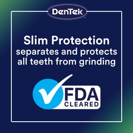DenTek Comfort-Fit Dental Guard For Nighttime Teeth Grinding, Comfort-Fit Guard, 2 count(Pack of 1)