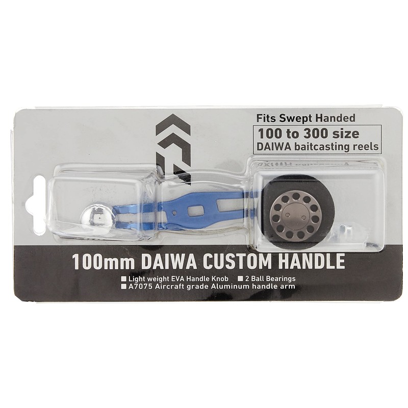 *Daiwa Reel Handle 100Mm Power Handle for Baitcaster Blue