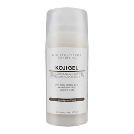 Gel Despigmentante Piel Morena Ácido Kójico Nuestra Tierra Cosmética 100