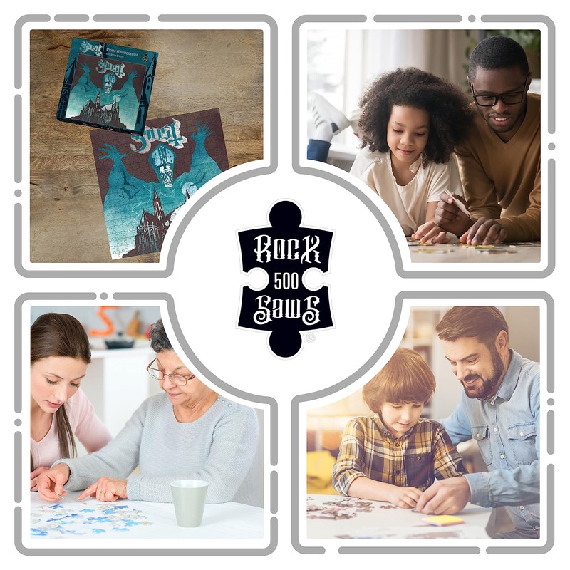 RockSaws Ghost Opus Eponymous (500 Piece Jigsaw Puzzle)