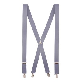 Cencibel Smart Casual Plain Braces - Silver - One size