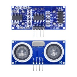APKLVSR Ultrasonic Module, Ultrasonic Sensor Module, Rangefinder Sensor for Arduino