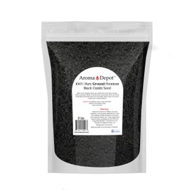 2 lb Black Seed Powder,GROUND (Nigella Sativa), Black Cumin, Kalonji,100% Non-GMO NON-Irradiated & Gluten Free