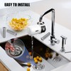 4 Pieces E 45 mm Hollow Screw Sink Stainless Steel