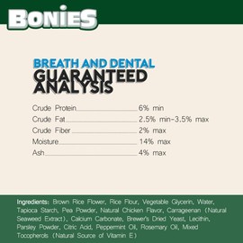 BONIES Natural Dental Bones SMALL SINGLES (0.81 oz)