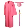 GraduationMall Graduation Talar Graduation Hat and Tassel 2025 for College