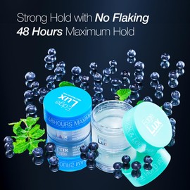 Lux Collection Braid Lux Conditioning Shining Sealing No Flaking Natural Ingredients Scented Hair Gel Tamer