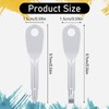 Cobee Multifunction Screwdriver Keychain, 2 Pieces Key Chain Screwdriver Set