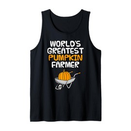 World's Greatest Pumpkin Farmer, Fall Wheelbarrow Autumn Tank Top