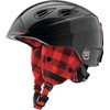 ALPINA Unisex - Children, GRAP 2.0 JUNIOR ski helmet, black-lumberjack,