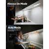 Under Cabinet Motion Sensor Lighting: Dimmable Rechargeable Lights Indoor -