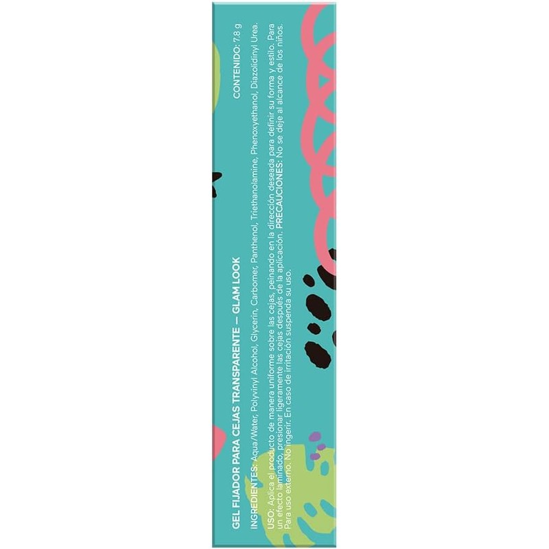 Gel fijador para cejas transparente "Glam Look" - glam! by