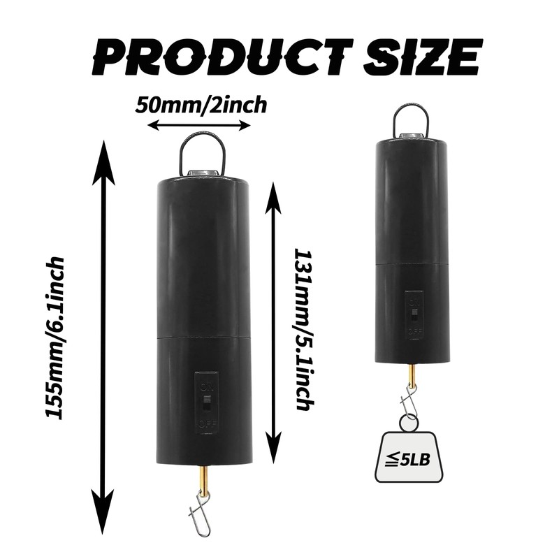 Moicstiy 1 Pack Wind Spinner Motor Hanging Display Rotating Motor