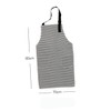 LIFKOME 5pcs Adjustable Cotton Canvas Apron Set Pockets for Kitchen