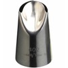 KitchenCraft Sweetly Does It Medium Piping Nozzle, Ruffle Tip, Stainless