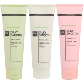 DK ELAN Silky Smooth Special Set (Face-Body-Hand) for Dry, Scaly, Rough, Itchy, Cracked Skin