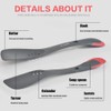 Aeelue Kitchen Utensil 5 in 1 Multifunctional Nonstick Cutter, Turner,