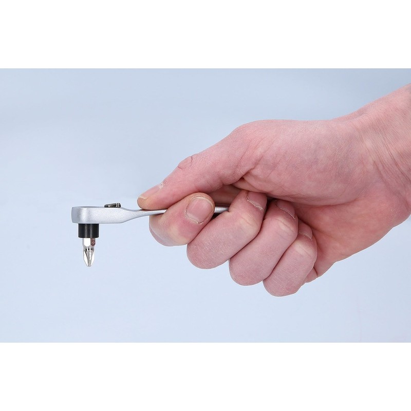 BRILLIANT TOOLS BT053901 Bit Ratchet [Powered by KS Tools]