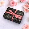 50pcs 50×35cm Black Gold Star Tissue Paper,Stars Wrapping Paper Bulk