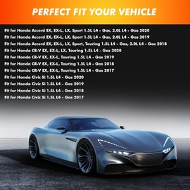 2015-2023 Fuel Injector Compatible for Honda Accord 2018-2023, CR-V 2017-2023, Civic 2016-2023, FIT 2015-2020 1.5L L4, Replace 16400-5PA-305 16400-5PA-A01 16010-5PA-305 16450-5BAA01 (4pcs)