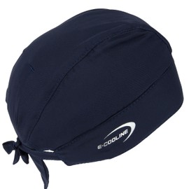 E.COOLINE Powercool SX3 Bandana One Size blau - Performance Bandana - Körperkühlung bei Arbeit oder Sommerhitze - Kopfbedeckung mit Kühlung - kühlendes Bandana - waschbar - Made in Germany
