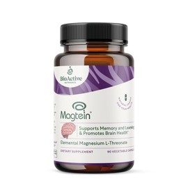 Magtein Magnesium L-Threonate - 90 capsules - Magnesium L-Threonate Support Brain Health*