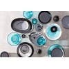 FORTESSA Los Cabos Tableware, 4-Piece Glass Dinner Plate Set (10.5