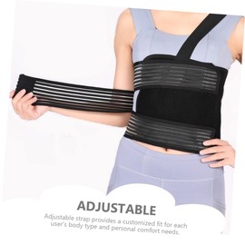 Baluue Rib Brace Belt for Rib Fracture Recovery Breathable Chest Support Strap for Men and Women