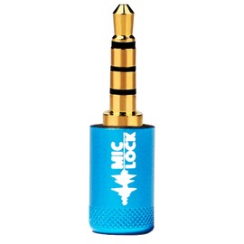 Mic-Lock 3.5mm for Headphone Port - Microphone Audio and Data Security - Privacy Protector for Laptops, Smartphones, Tablets, and Computers (Gray, Single Pack)