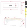 Fireproof Tablecloth, Plain, Events, Exhibitions, Briefings, 55.1 x 90.6 inches