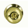 Yale Security D3406301 YH Collection Cambridge Knob in Polished Brass