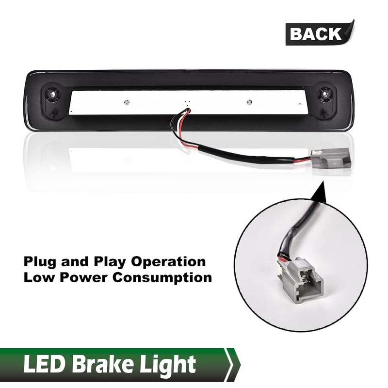 GRAND ORANGE LED 3rd Brake Light Compatible with 2015 2016
