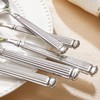 KINGSTONE Silverware Set, 5-Piece 18/10 Stainless Steel Flatware Set -