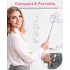 Uniclife Uniclife 2 Pcs Telescopic Teachers Pointer Mini Retractable Finger