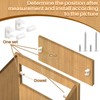 Juexica 8 Pairs False Cabinet Front Clip False Drawer Front